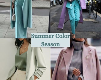 Paquete de ropa misteriosa de temporada de colores de verano