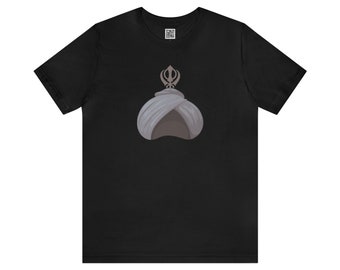 Sikh Pugh with the khanda, Singh Shirt, Punjabi tShirt, Singh Pride, Indian T-Shirt, Desi Apparel, Desi Punjabi gift, Sikh identity tshirt
