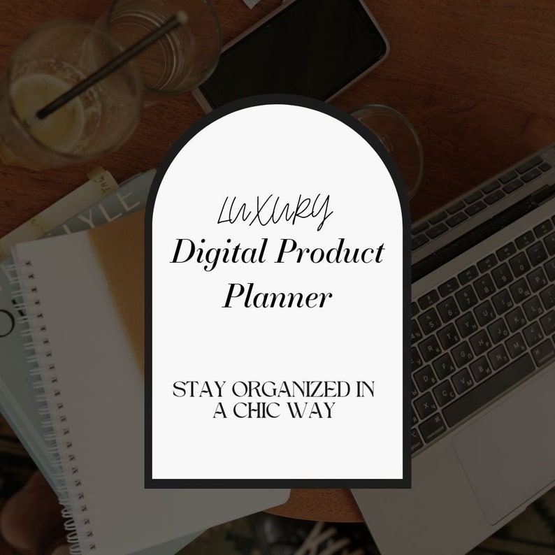 Digital Product Planner - Etsy