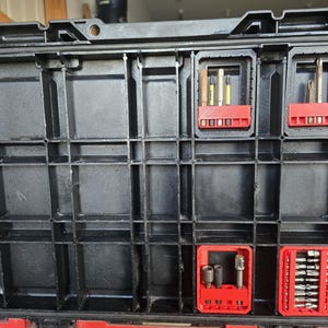 Milwaukee Packout Rolling Toolbox Lid Bit Holder Starter Kit - Make your Packout Toolbox better! - Made in and Shipped from Canada