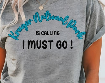Kruger National Park T-Shirt – Safari Adventure, Wildlife Holiday