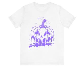 Unisex Halloween Pumpkin Tshirt