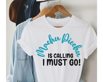 Michu Picchu Unisex Vacation Tshirt