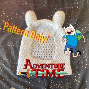 Finn the Human Crochet Hat Pattern