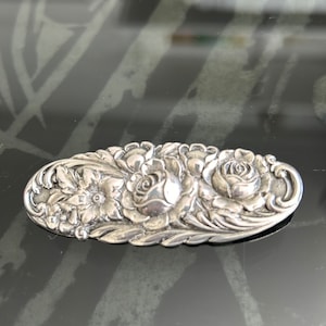 Sterling silver brooch