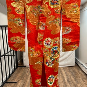Japanese Silk Wedding Kimono Uchikake