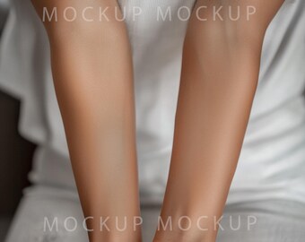 Weibliche Arme Tattoo Mockup | Realistische Studio Platzierung JPG