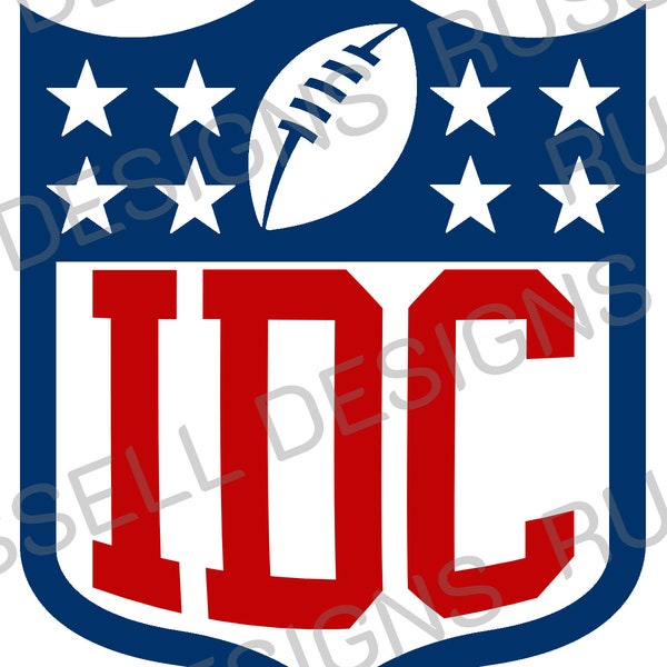IDC, I Don't Care, Football, logo, football team, game, png file