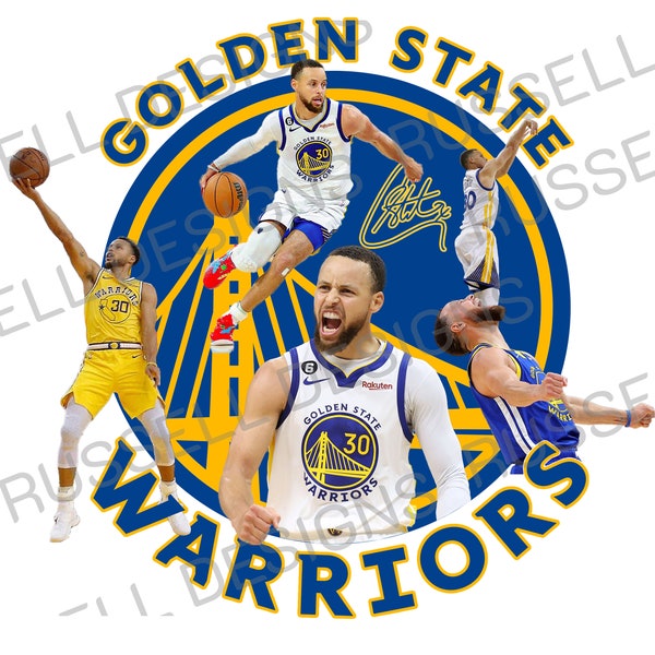 Steph Curry | Goldener Zustand | Krieger | Basketball | PNG-Datei | Digitaler Download