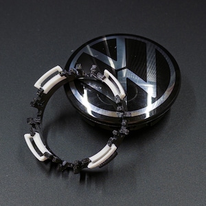 VW Dynamic Center Cap Adapter 1990-2022 Alloy Wheels oem 000071213 USA Made PCTG