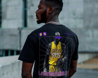 Legends Never Die (Black) - Ninety Five Art - T shirt unisexe 100% coton biologique