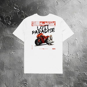Lost Paradise Ninety Five Art T shirt unisexe 100% coton biologique image 3