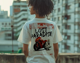 Lost Paradise - Ninety Five Art - T shirt unisexe 100% coton biologique