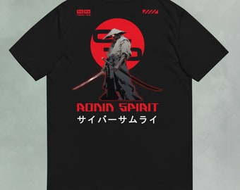 Ronin Spirit (black) - Ninety Five Art - T shirt 100% coton biologique