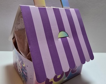 Handmade Unicorn Soap Gift Box: Kids Bath Set with Surprise Toys