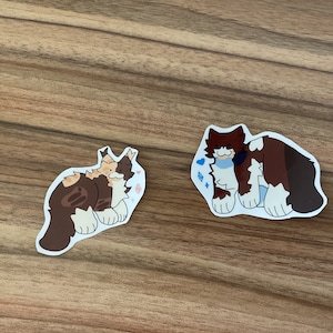 Cat stickers/Cat sticker set/Gifts for cat lover/Best friend cat stickers/BFF cat sticker set/cat stickers cute