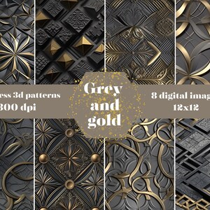 Fine 3d Patterns Patterns 3D Digital Paper Download Patterns Luxury Scrapbook Printable Paper ...