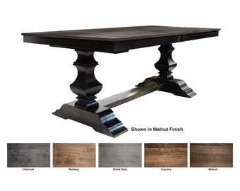 Winslow Solid Wood Trestle Dining Table