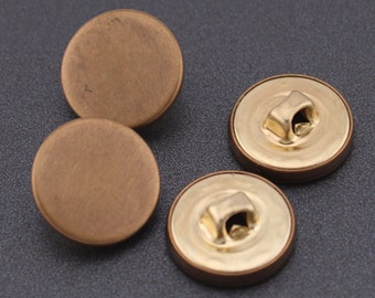 Vintage Buttons for Sewing Supply, Clothing Restoration and Craft Projects 15mm OD