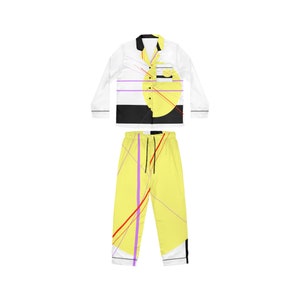 Geo Satin Pajamas IV