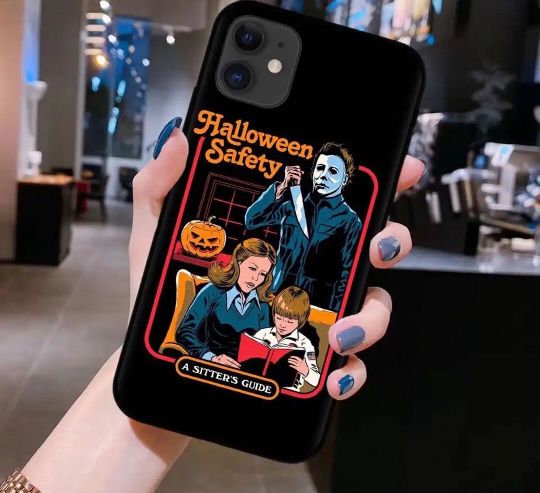 Horror Movie Halloween Safety Serial Killer iPhone Case / Etsy