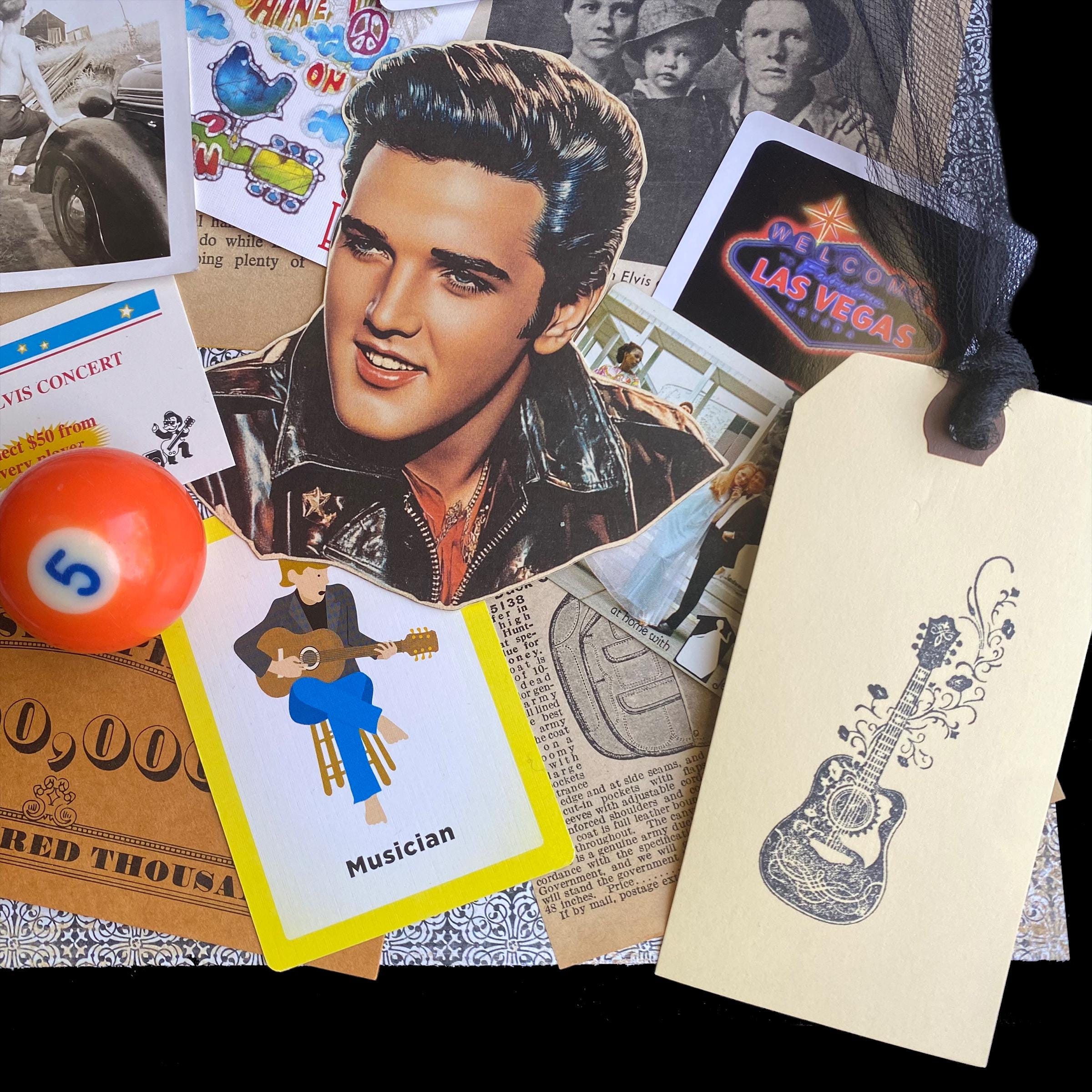 Elvis Presley Ephemera Paper Pack: Vintage Rock and Roll Scrapbook