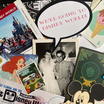 Walt Disney World Junk Journal Ephemera Kit • 44+ Vintage & Vintage-Inspired Pieces • Journaling • Collage •  Scrapbooking • Paper Crafts