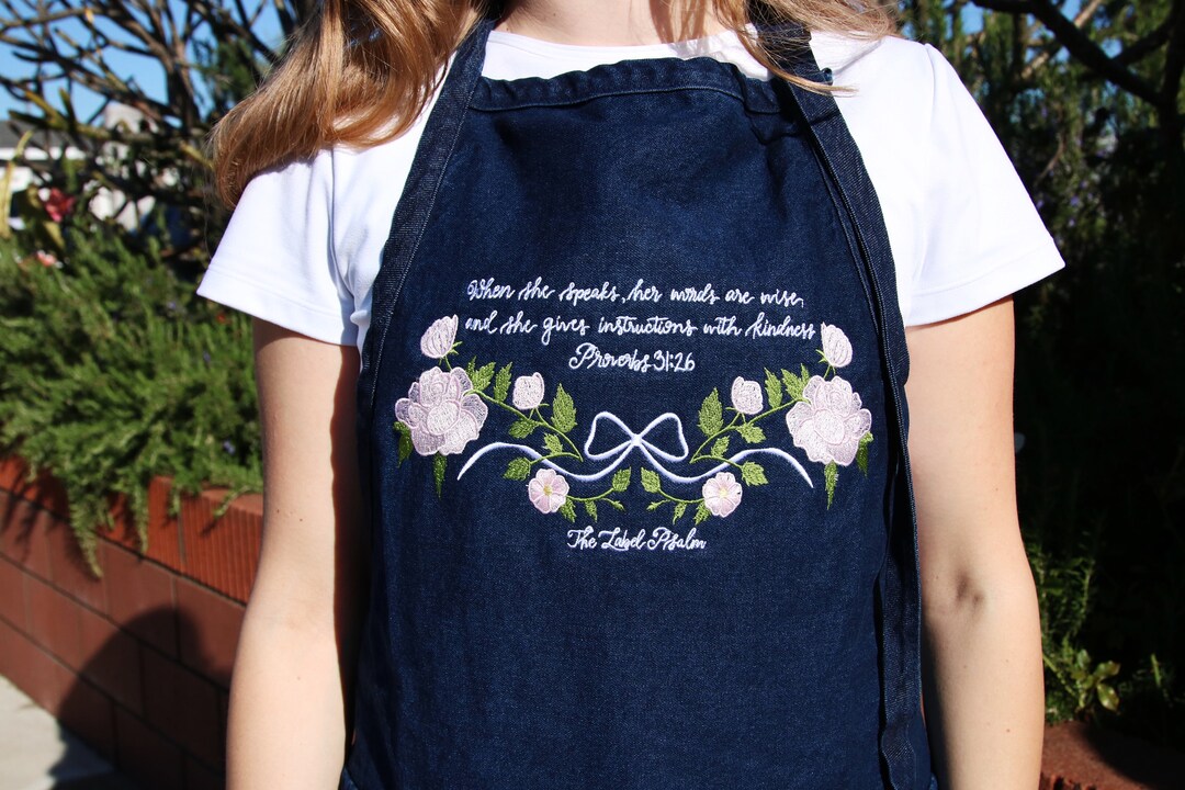 Mothers Day Gift, Proverbs 31 Apron, Bible Verse Gifts, Gift for Mom ...
