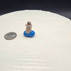 Adorable hide a Blue Ball Buddies figurine Game - Partner / Bridal / Bachelorette Party favorite. Each buddy is hand crafted & painted.