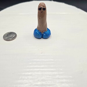 Adorable hide a Blue Ball Buddies figurine Game - Partner / Bridal / Bachelorette Party favorite. Each buddy is hand crafted & painted.