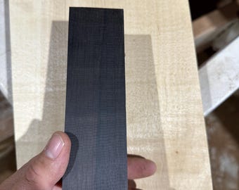 Bloque con mango de madera de ébano de Gabón, 150 mm x 48 mm x 48 mm