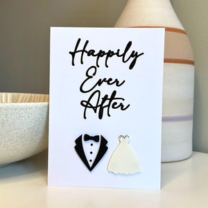 Carte pour toujours, carte de mariage, carte de voeux faite main, carte de félicitations, carte de fête, carte pour jeunes mariés, carte de fiançailles