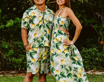 Men Piece Summer Sets COOFANDY Men's Hawaiian Shirt Short Sleeve