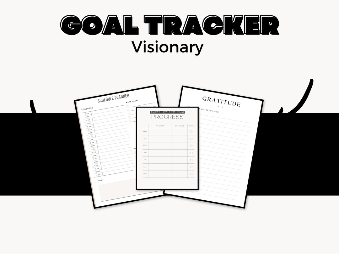 Self improvement Goals Printable Goal Tracker Daily Planner self-improvement-goals-printable-goal-tracker-daily-planner