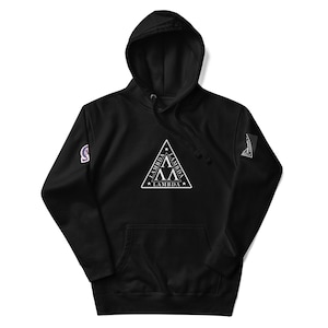 revenge of the nerds bestseller tri lamb omega moos Unisex Hoodie