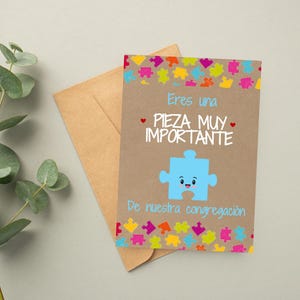 JW Linda Tarjeta para alguien Especial