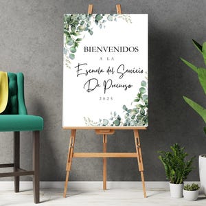 Cartel de Bienvenida para Escuela de Precursores