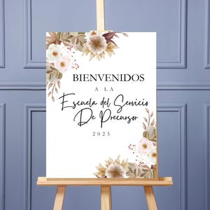 JW Cartel de Bienvenida para la Escuela de Precursor