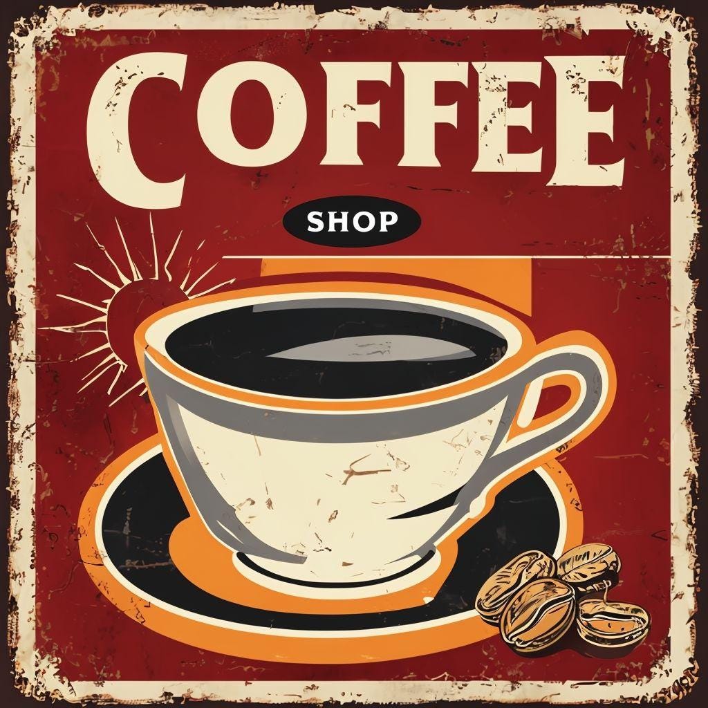 Cork-back coaster, coffee, coasters, kitchen, home, office, gift, gift idea, mornings