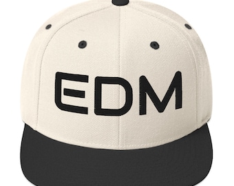 Casquette « EDM » Snapback Hat, femme, homme