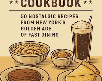 Vintage Automat Cookbook: 50 Retro Diner Recipes + History (Digital Download PDF)