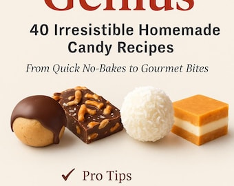 Dulce Genio: 40 Recetas Irresistibles de Dulces Caseros + Guía de Preparación de Dulces (Descarga Digital)