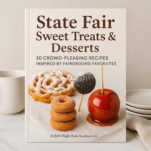 State Fair Sweet Treats & Desserts – 20 Irresistible Recipes (Digital Download)