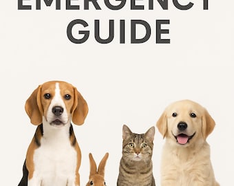 Pet Emergency Guide: First Aid, Trauma Kit & Bug-Out Bag Checklist (Printable PDF)