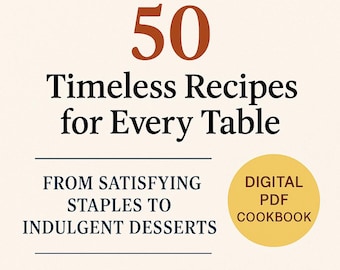 Dinner Classics Sweet Finishes – 50 tijdloze recepten voor elke tafel (digitaal pdf-kookboek)
