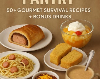 Dispensa dell'Apocalisse: oltre 50 ricette gourmet di sopravvivenza + bevande bonus (download digitale in PDF)