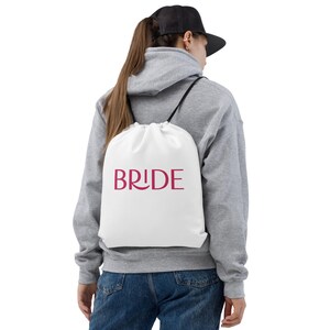 Kordelzugbeutel, Hochzeit, Bridal Shower, Braut, Bräutigam, Hochzeitstag, Hochzeitsgeschenk, besonderer Anlass, Junggesellinnenabschied, Verlobung