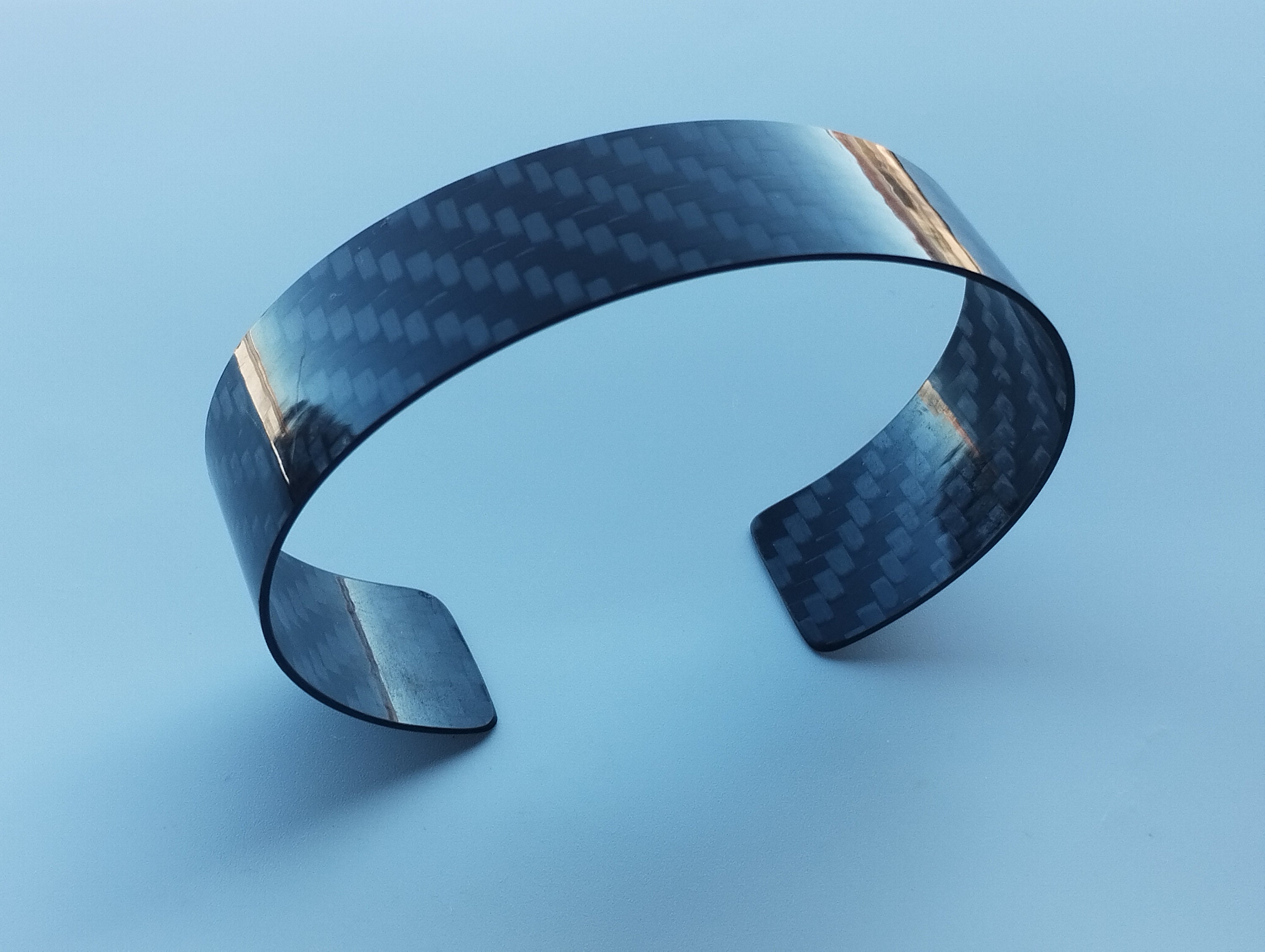 Carbon Fiber Bracelet Handmade 20 22 25 30 Mm Etsy