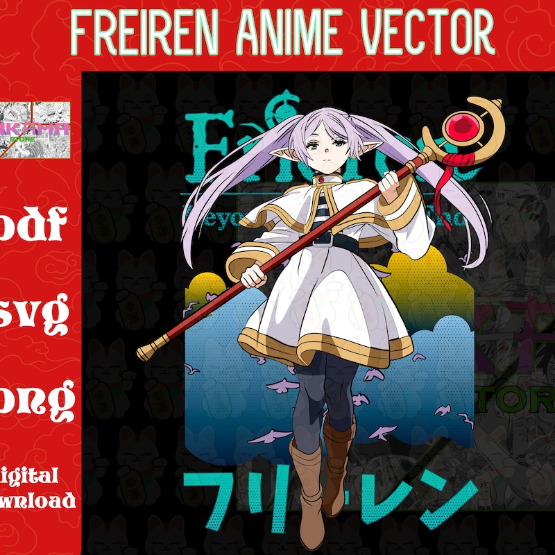 Frieren Magic Cards - Etsy