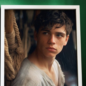 Great male body picture, wall art decor - Digital AI pictures: 13 Young Male Pirates Bundle